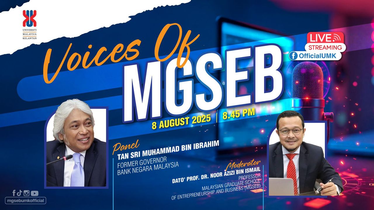 [LIVE PODCAST] Voices of MGSEB with Tan Sri Muhammad bin Ibrahim